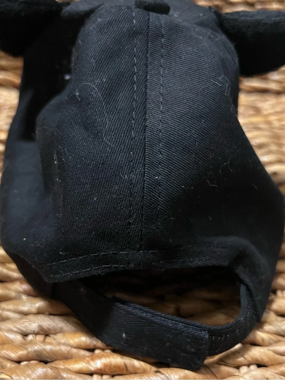 UNBRANDED Cat Ears Bling Snapback Cap